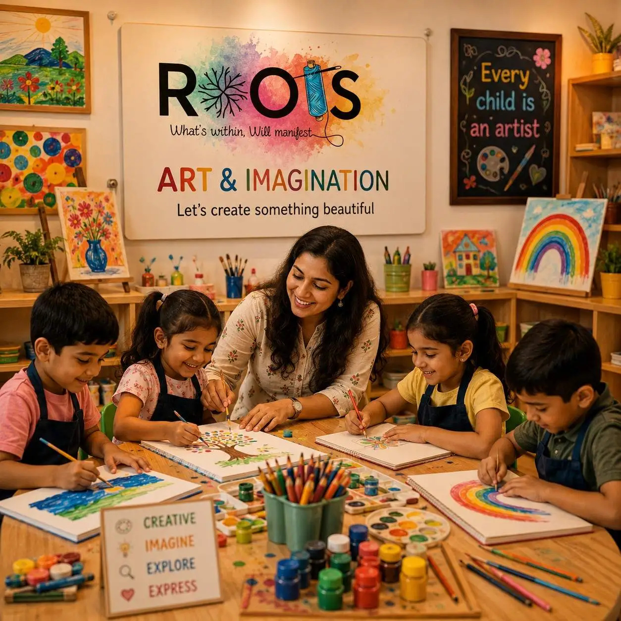 drawing classes for kids in Ahmedabad