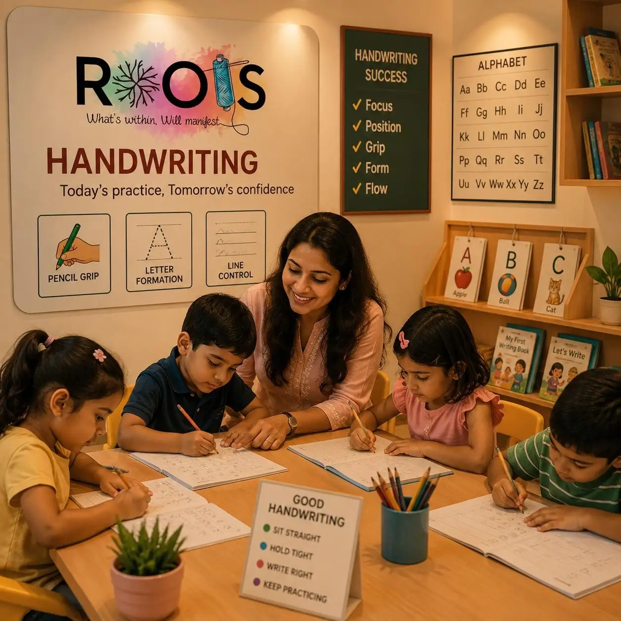 handwriting classes for kids in Ahmedabad